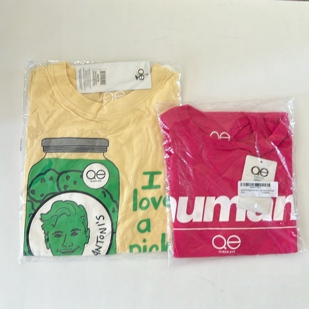 NWT Queer Eye Tee Shirt Bundle Shirt Bundle Unisex Size XS